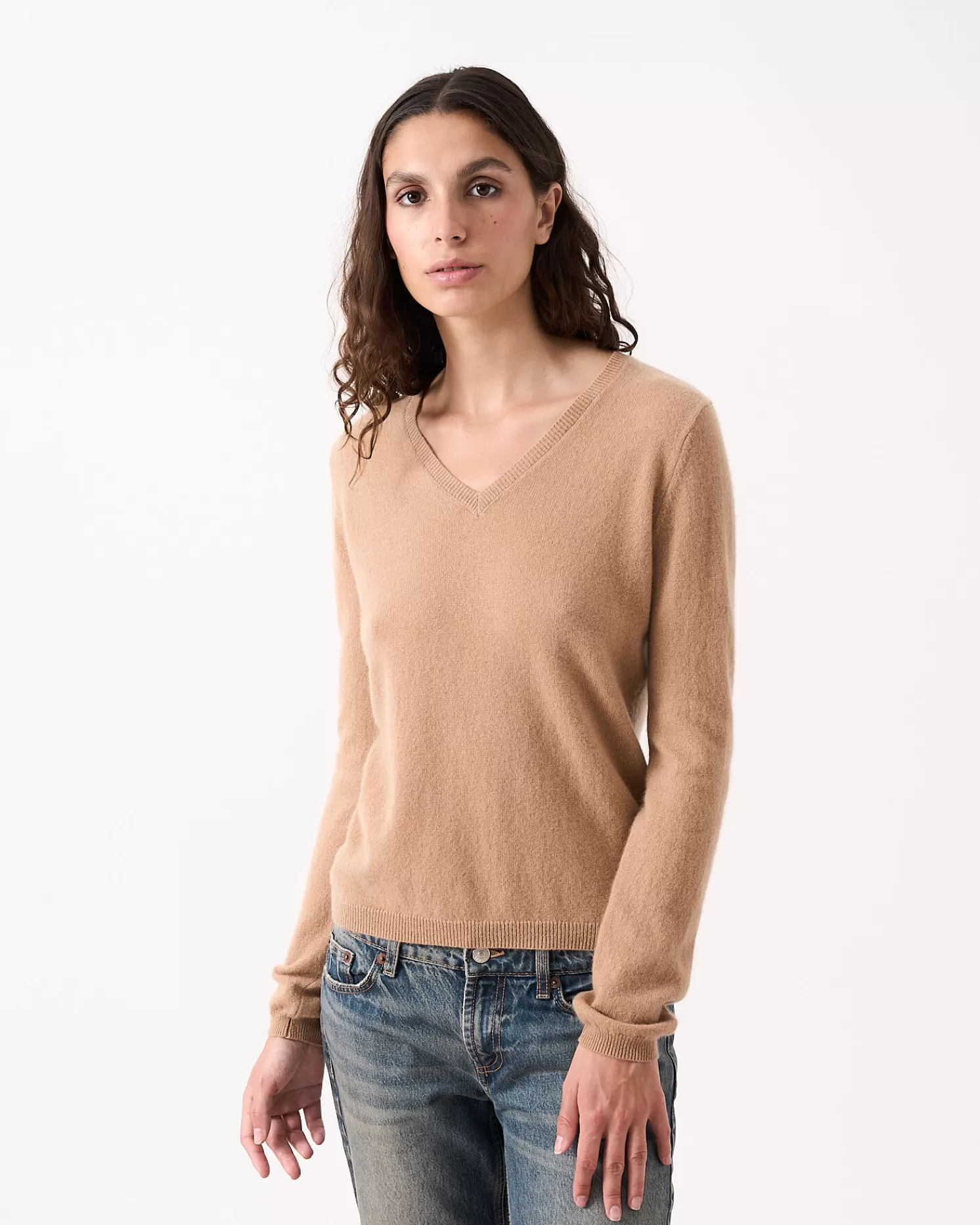 Absolut Cashmere Aife<DAMES V-Hals | 100% Kasjmier