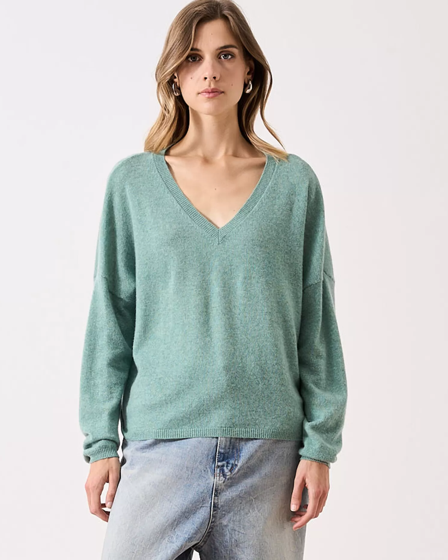 Absolut Cashmere Alicia<DAMES V-Hals | 100% Kasjmier