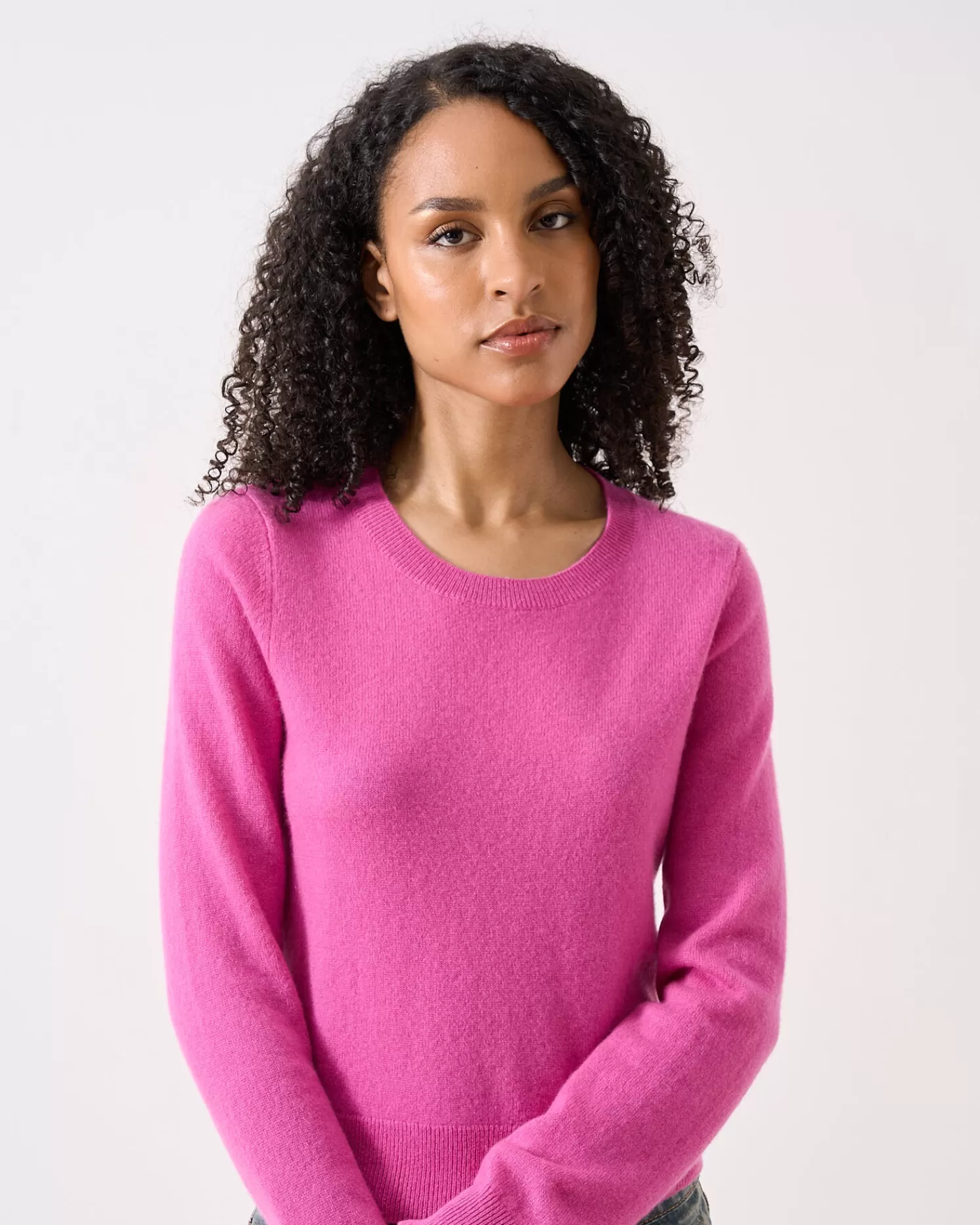 Absolut Cashmere Carlie<DAMES Ronde Hals | 100% Kasjmier