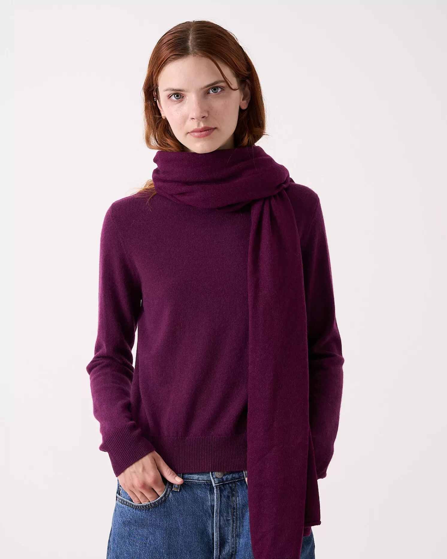 Absolut Cashmere Infinity<DAMES Scarves & Snoods | 100% Kasjmier