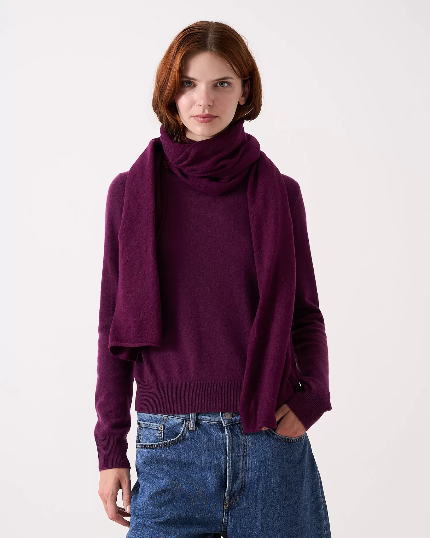 Absolut Cashmere Infinity<DAMES Scarves & Snoods | 100% Kasjmier