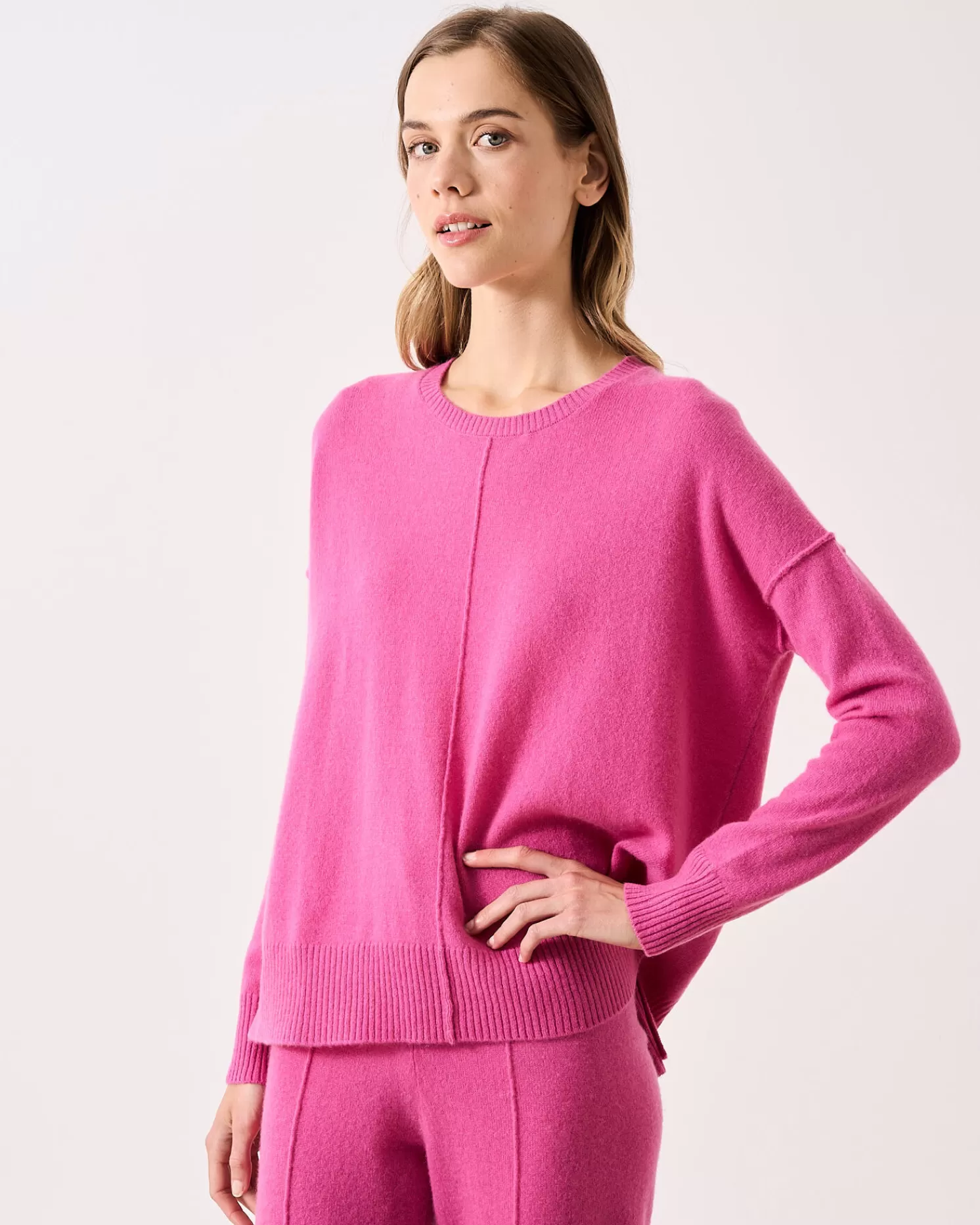 Absolut Cashmere Kenza<DAMES Ronde Hals | 100% Kasjmier