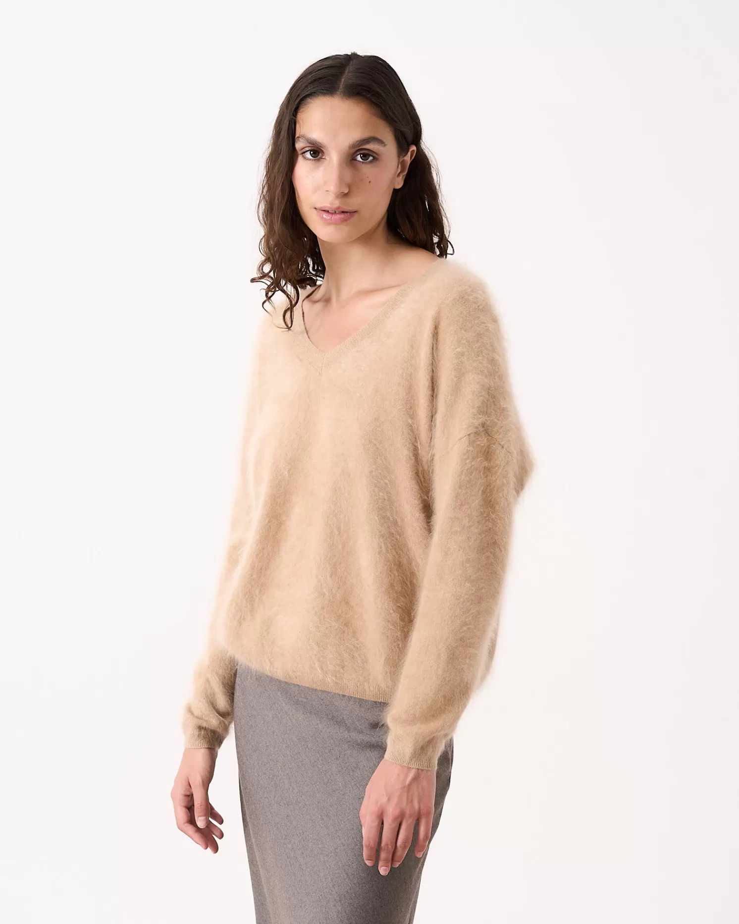 Absolut Cashmere Soeli<DAMES V-Hals | 100% Kasjmier